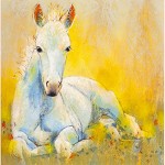 vierkante dubbele wenskaart
met envelop
Loes Botman